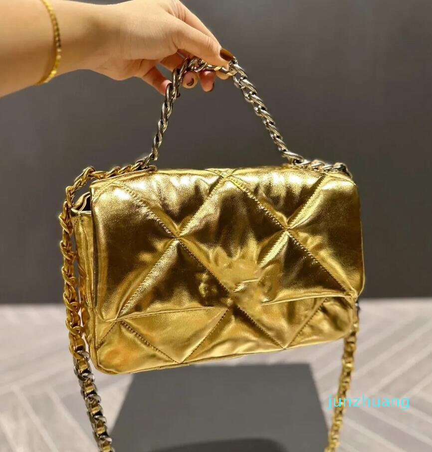 

Designers Mini Flap Shoulder Bags Handbags Genuine Leather Handbag Fashion Gold Silver Original Metal Crossbody Bag Luxurys Designer Chain