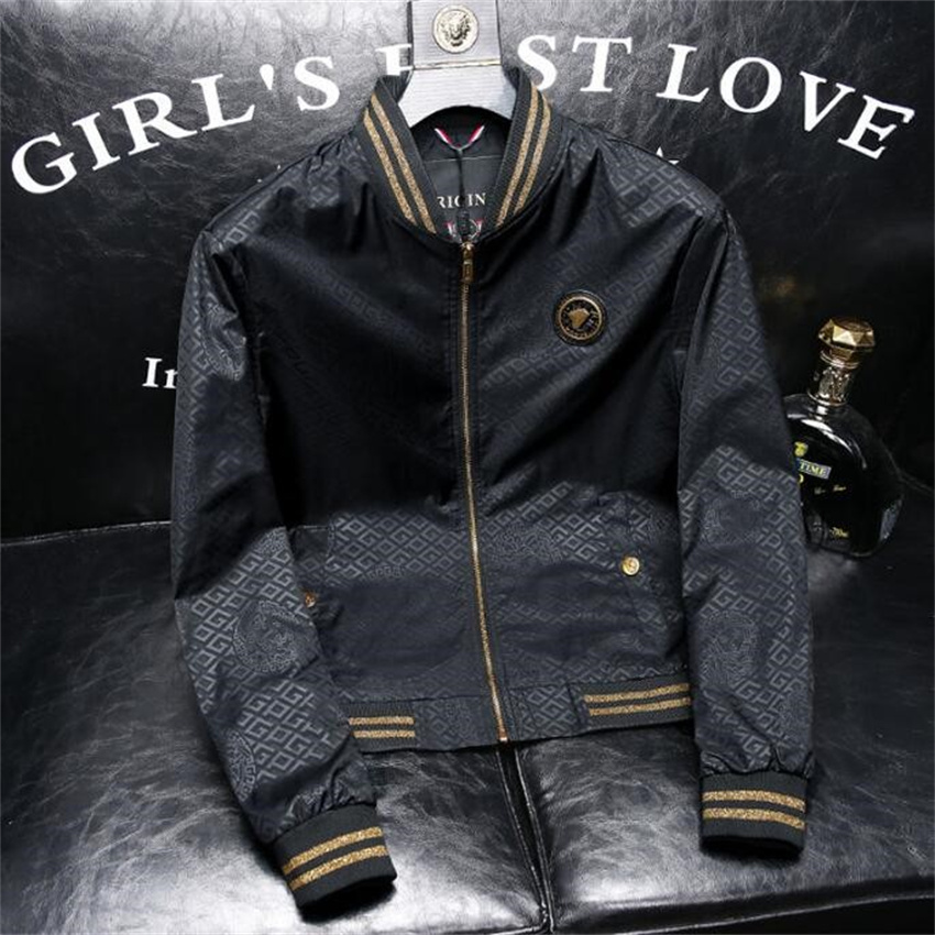 

2023 Luxury Fashion Mens Designer Jacket Coat Autumn High quality Baseball Slim Stylist Men Women Windbreaker Outerwear Zipper Jackets Coats, White