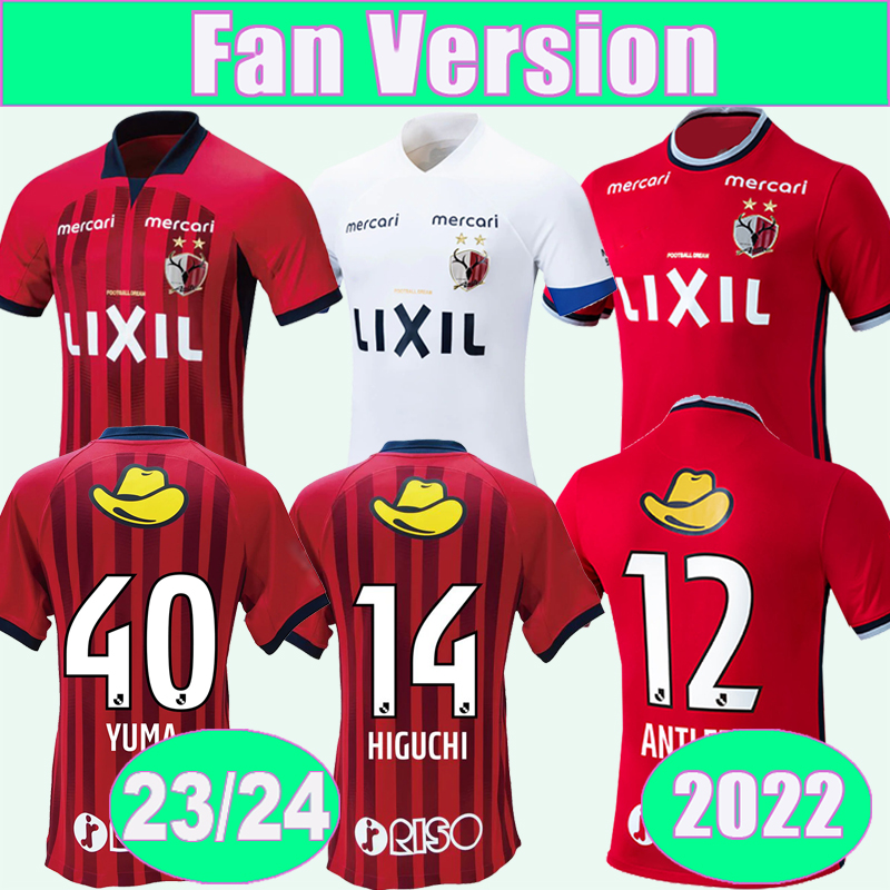 

23 24 Kashima Antlers Mens Soccer Jerseys 2022 JUAN ALANO EVERALDO IZUMI ANTLERS RIKUTO Home Red Away White Football Shirts Short Sleeve, Qm8055 2022 home no patch
