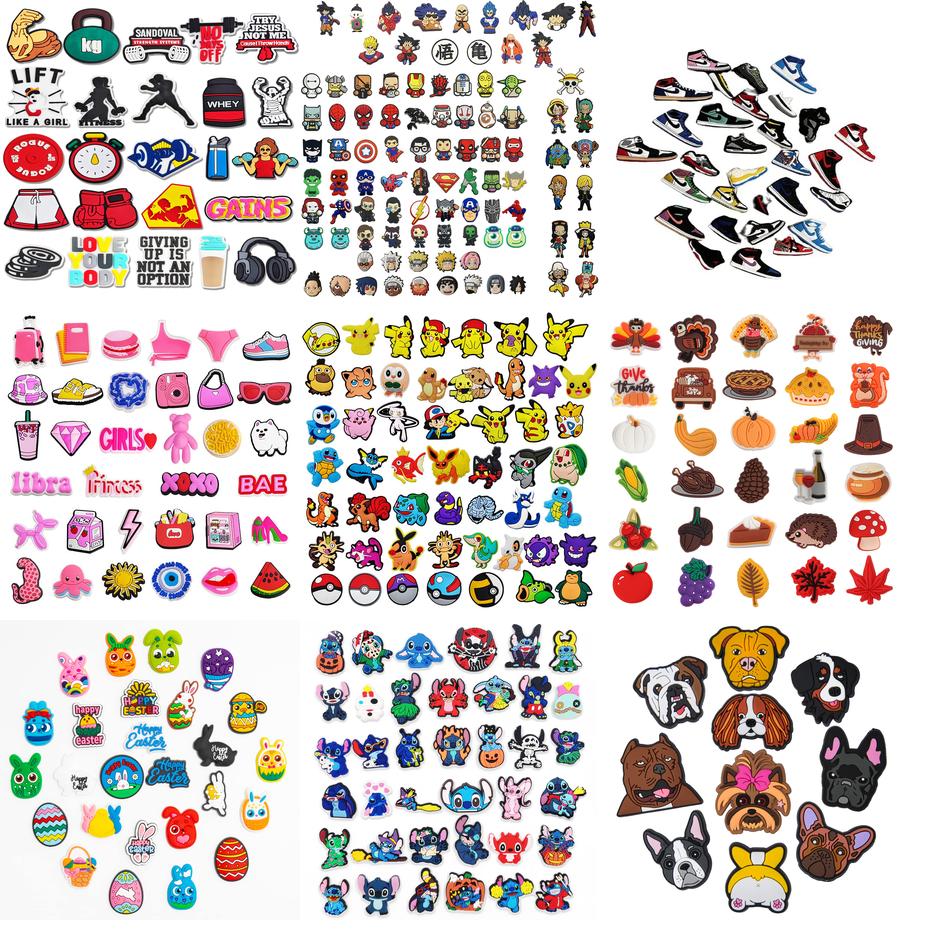 

Athletic Outdoor Sneaker Croc Charms Decorations Pvc Shoes Charm For Pins Clog Cute Accessories Bracelet Wristband Gift Birthday Par Otspw, As details