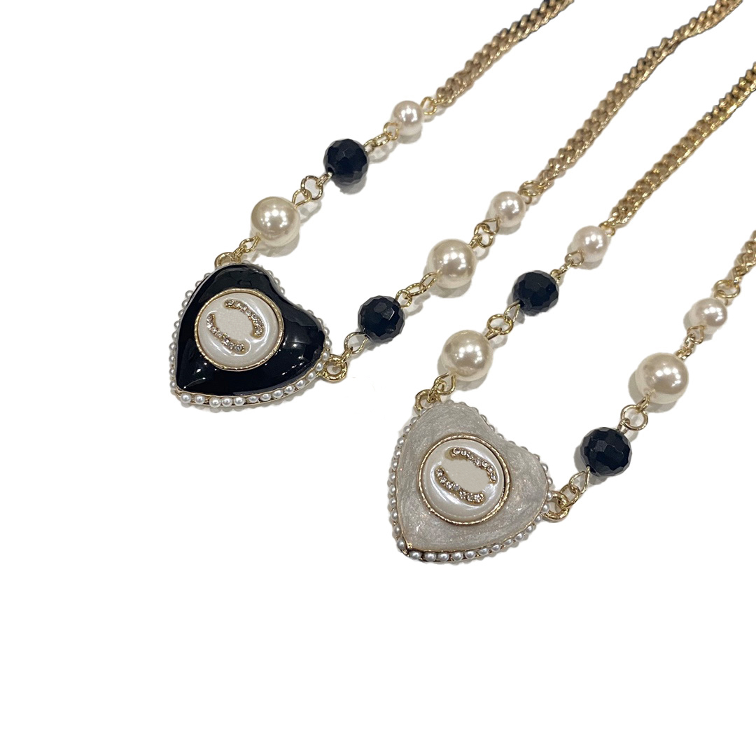 

Designer Necklaces Women Choker Stamp Love Quality Original Edition Never Fade Matte Gold Diamond Women Necklace Chain Copper For Women Jewelry