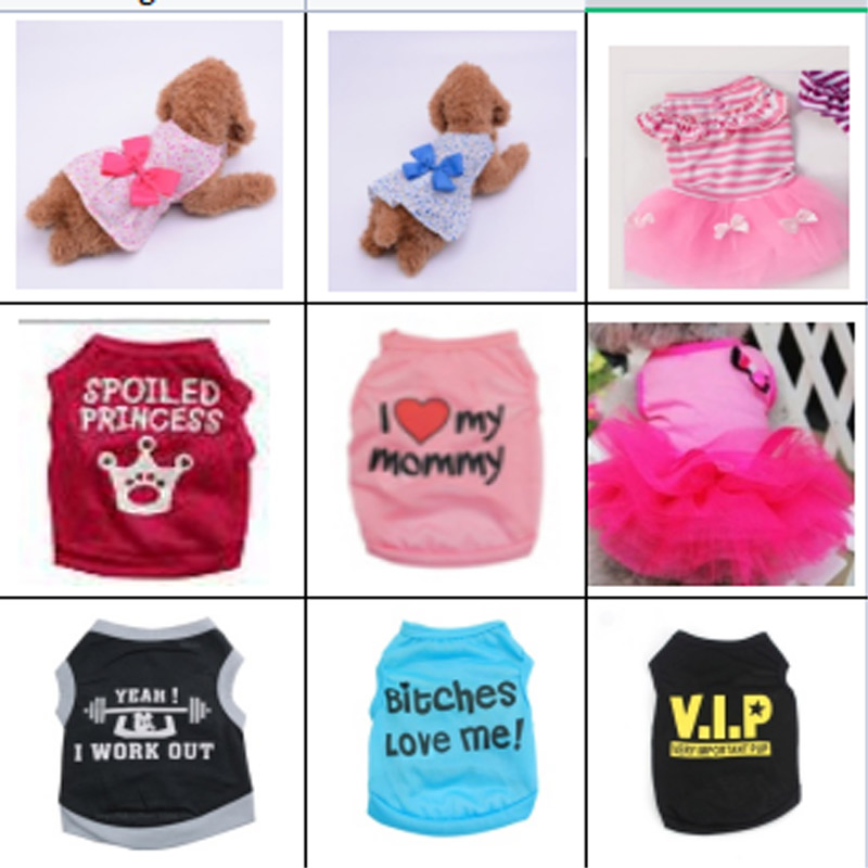 

VIP1 Christmas Dog Apparel Pets Supplie Dogs Cat Vest Clothes Small Xs-L Puppy Soft Coat Jacket Summer Cartoon Clothing t shirt Jumpsuit Outfit Pet Supply, As shown