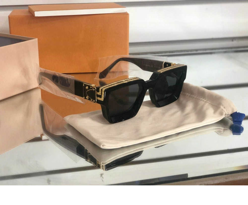 

Luxury 1.1 Millionaires Sunglases men women full frame Vintage designer MILLIONAIRE 1.1 sunglasses men MILLIONAIRE Black Made in Italy