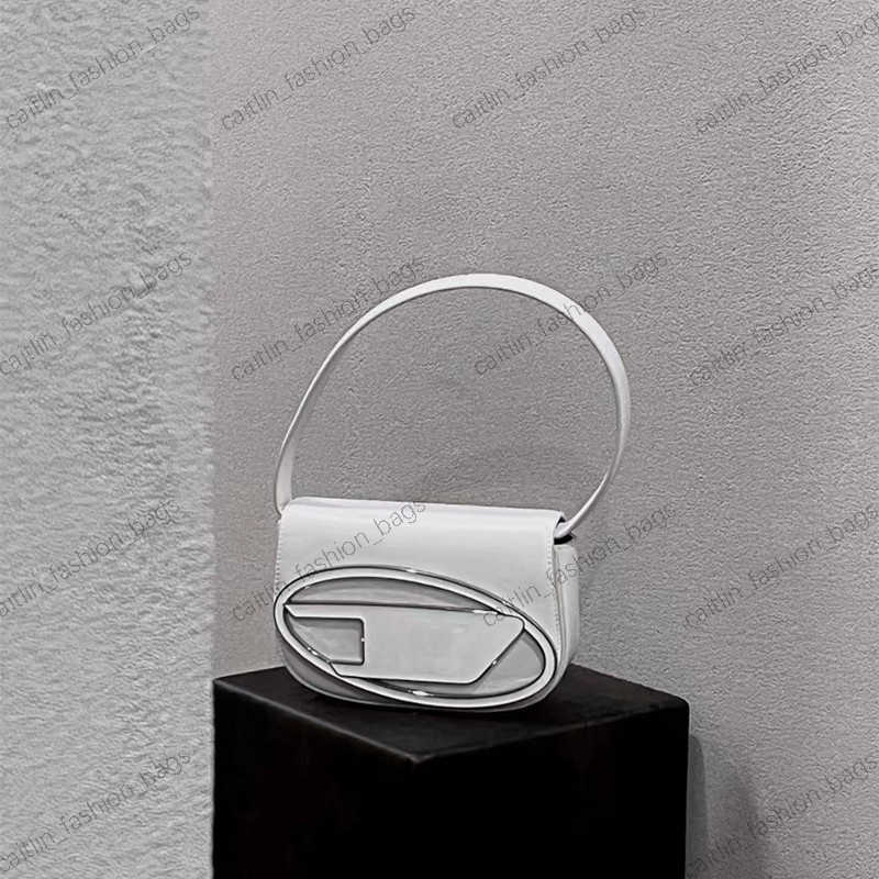 

Diesels High-quality Women's One Shoulder Bag PU Leather Women's Fashion Solid Color Fashion Luxury Designer Messenger Bag Purse, White