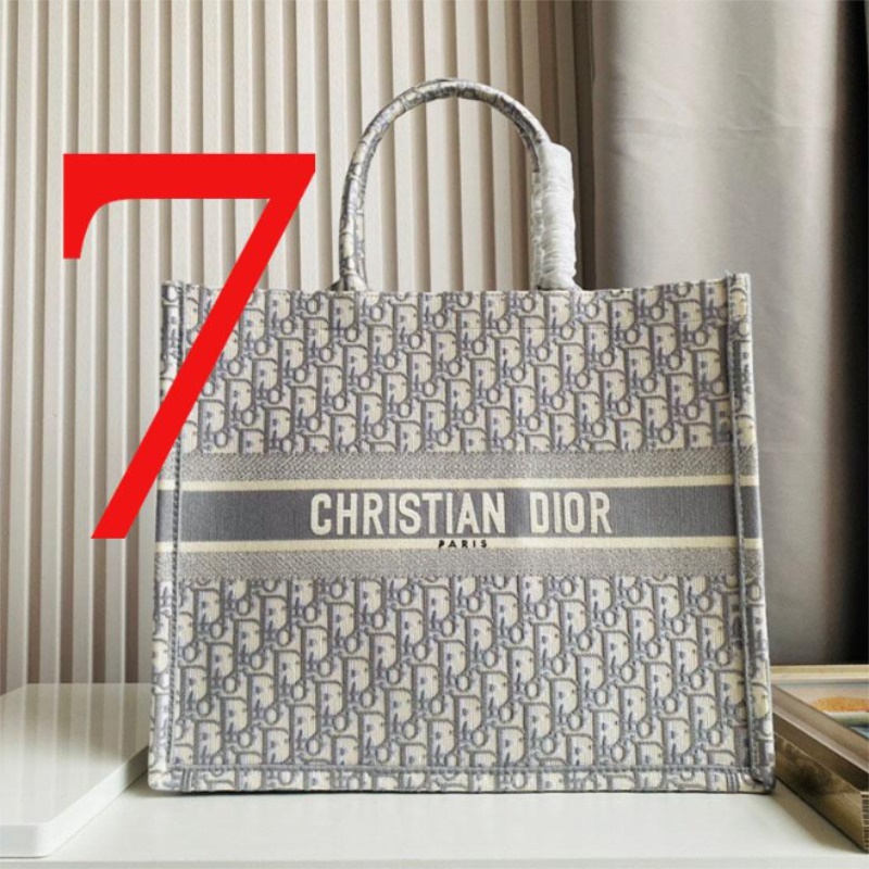 

dupe DIOR bag top quality handbag women vintage tote bag embroidered print bag AAA, Color 1