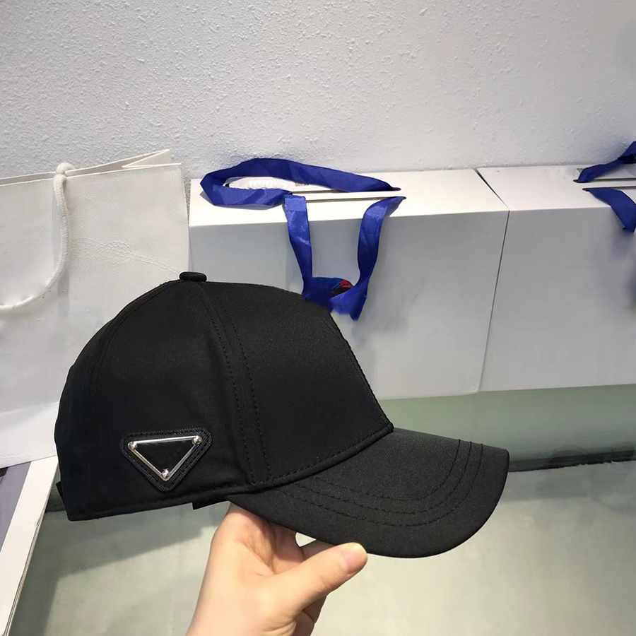 

Fashion Ball Caps Designer Casquette Men Women Casual Baseball Cap Summer Sun Protection Dome Hat Unisex Stylish Triangle Pattern Caps, Blue