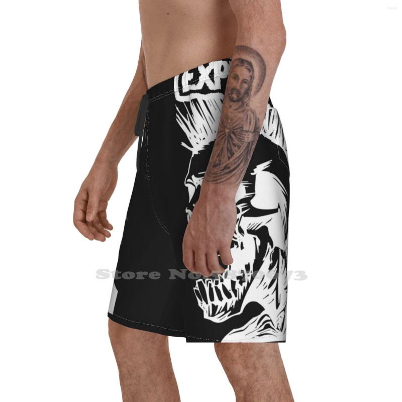 

Men' Shorts Punks Not Dead Men' Summer Short Pants Beach Exploited, Fashion shorts