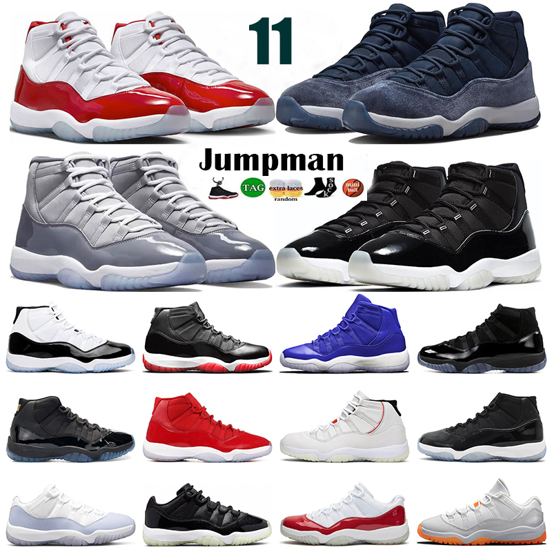 

11S Cherry Men Basketball Shoes Low 72-10 Cool Grey Animal Instinct 25Th Anniversary Bred Concord Mens Women 11 Citrus 2023 Sneakers, Heiress black