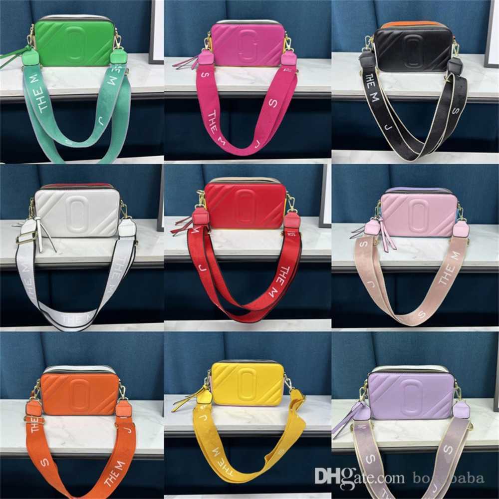 Womens Designer Bags 2022 New Fashion Camera Bag Messenger Shoulder Small Square Bag 11 Colours-image-852888197