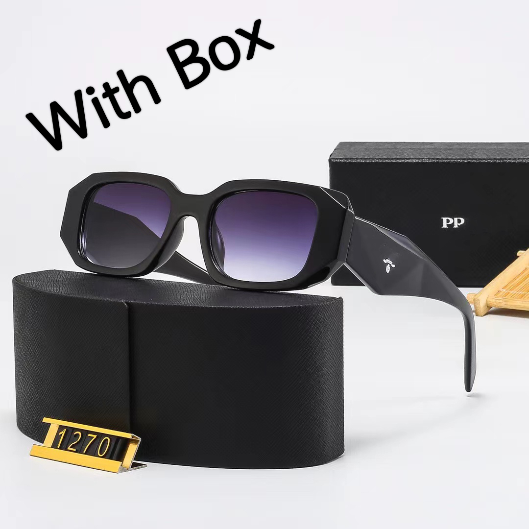 

Classic Sunglasses Designer Men Women Four Seasons Uv400 Goggles Beach Sunglasses Fashion Retro Small Frame Luxury Design 16 colours available with box