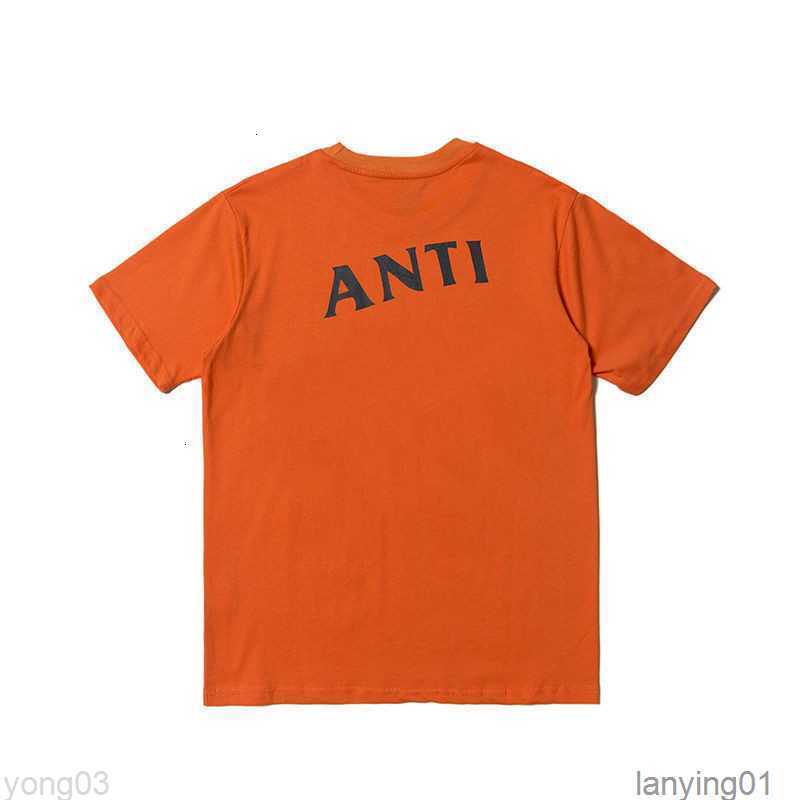 

Men's t Shirts Fashion Anti Social Club Cross Print T-shirt Casual Short6w9eu