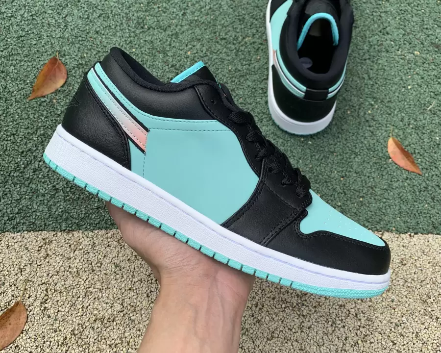 

2023 New Jumpman 1 Low Mens Basketball Shoes 1S Tropical Twist Womens running Outdoor Sports Sneakers Ship Black Blue with Box