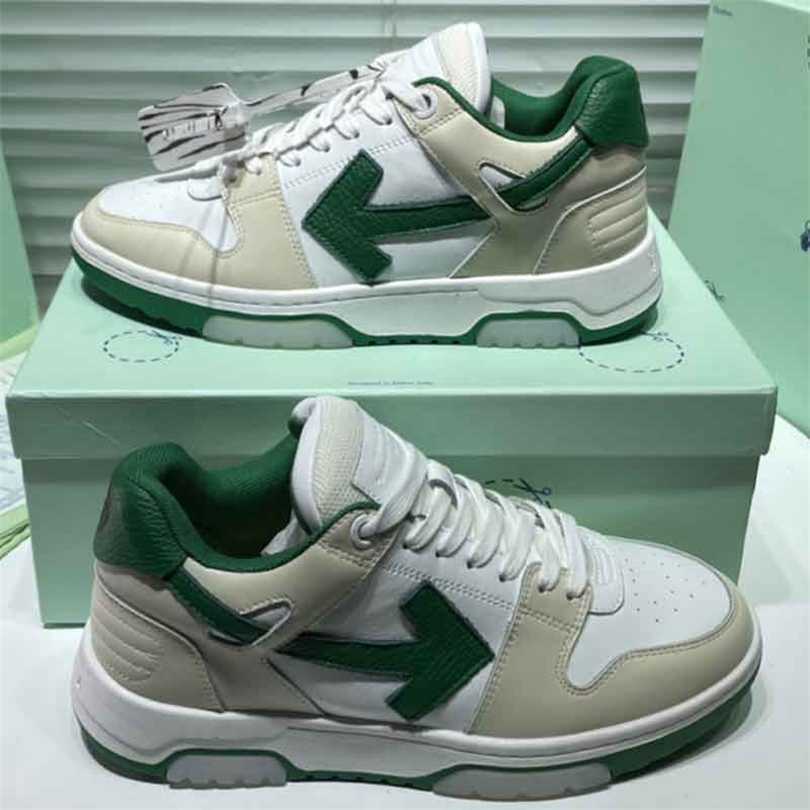 

Mens white sports shoes green arrow casual shoes men sneakers womens brand-name Sneaker non-slip soles classics from the 80s women Size 35-46 With original box5