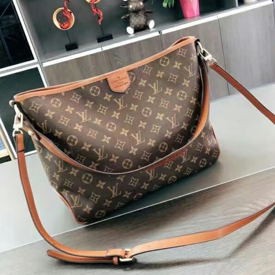 

Woman shopping bags designer bag fashion cross body tote bag handbag, Brown