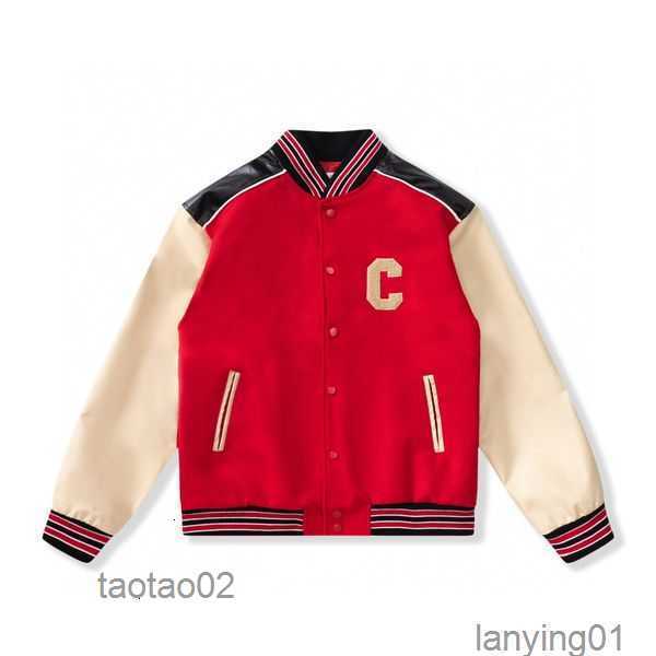 

2023 Mens Designer Jacket Men Coats Jacke Baseball Uniform Letter c Embroidery Pu Leather Comfortable Pearl Clasp Fashion Men'sgidbj5cfvvm7, Blue