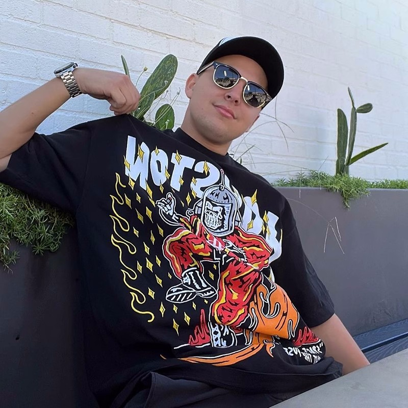 

Men's Polos Warren Lotas T Shirt Streetwear Anime Casual Mens Clothing Oversized Print Short Sleeve O Neck Warrenlotas Tops Tees 230323, Wlwt023