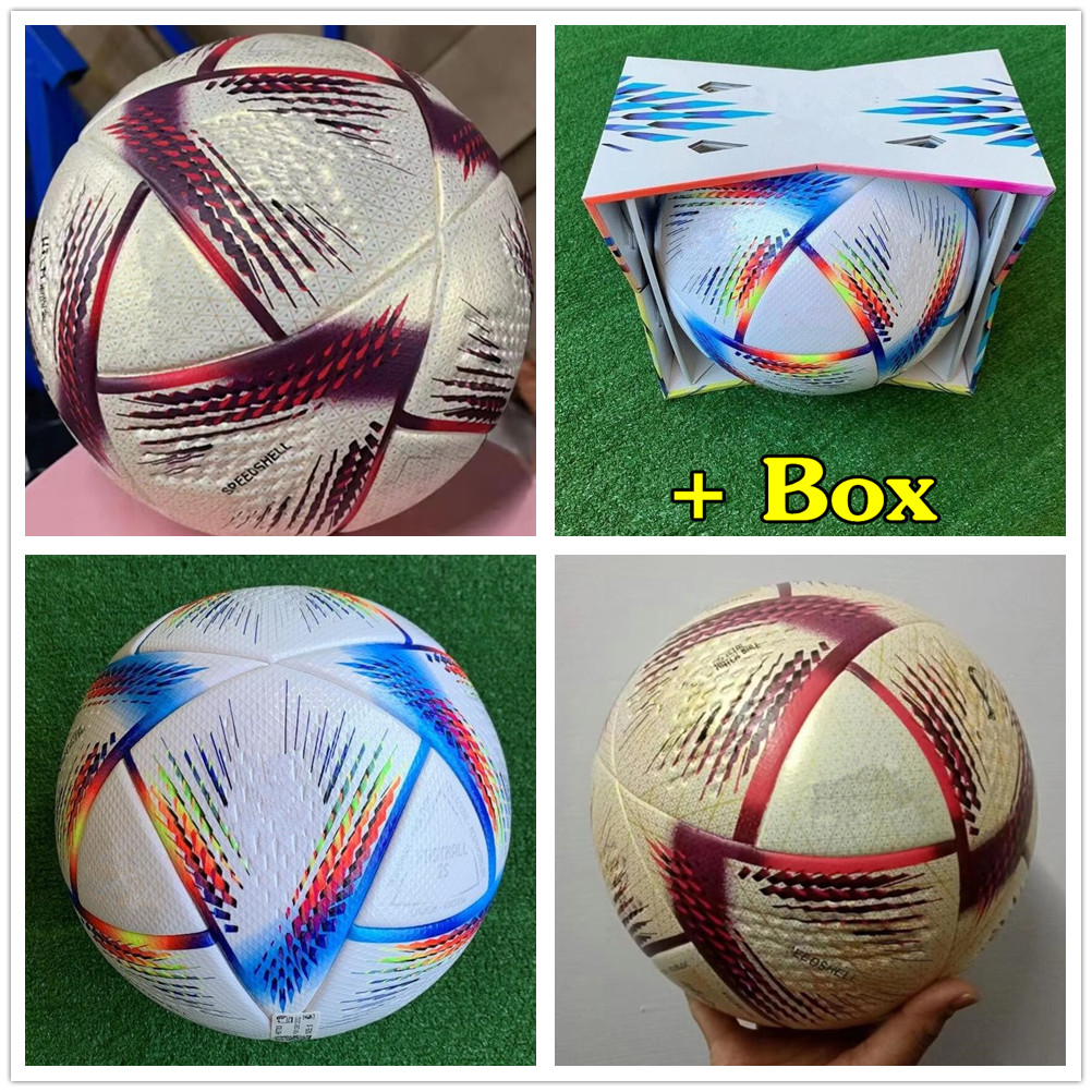 

New World 2022 Cup soccer Ball Size 5 high-grade nice match football Ship the balls without air