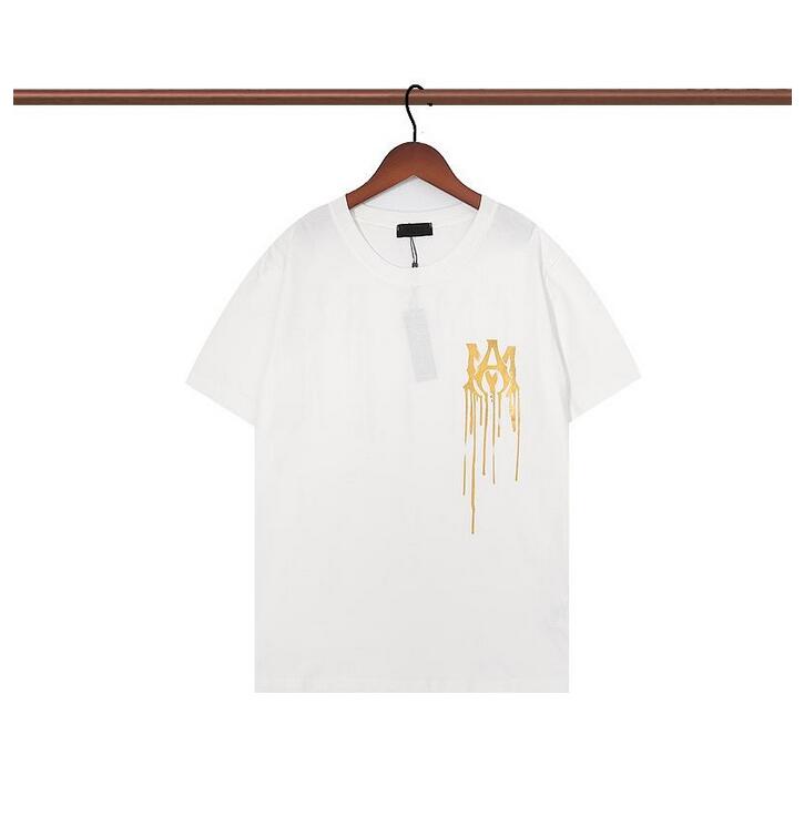 

Summer Amari Designer Men's women's T-shirts Printed Fashion Man Ameris T-shirts Cotton Casual Womens Tees Short Sleeve Luxury Hip Hop Streetwear luxurious T-Shirts, Q111111