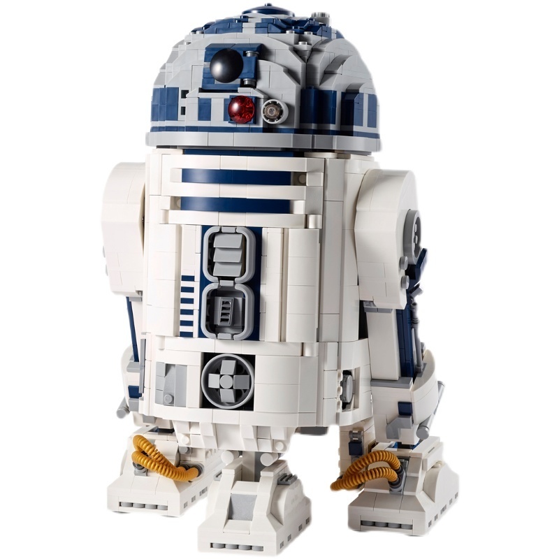 

Blocks In Stock FIT 2314PCS Robot Star Space Wars R2D2 Model R2 D2 Figures Building Block Bricks Boy Birthday Gift Toy Kid 75308 230324