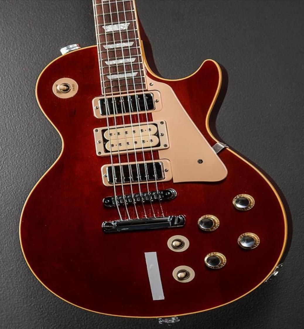 

2005 Pete Townshend Deluxe 1 Wine Red Electric Guitar 3 Mini Pckups Grover Tuners1331595