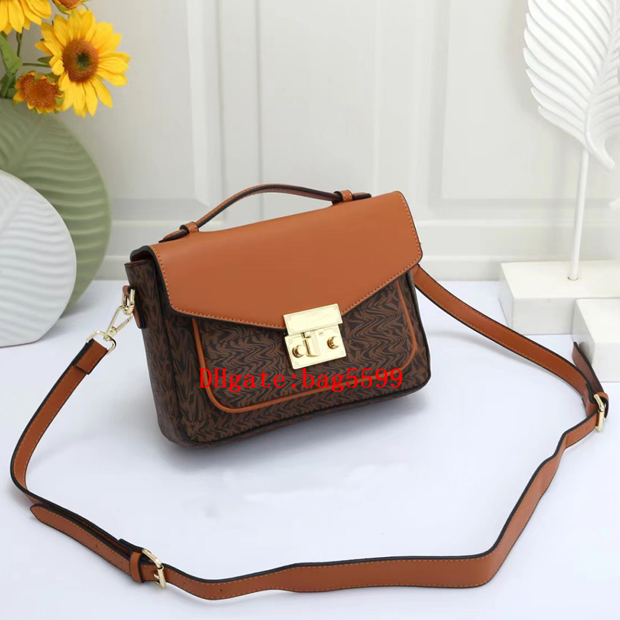 

Quality Genuine Leather Shoulder Bag Famous Women Tote Flap Crossbody Bags Luxury Designer Woman Fashion Evening Camera Cases Cards Handbag, Dustproof bag