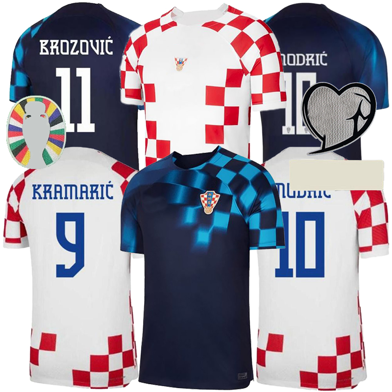 

CROATIA soccer jerseys Croatian 2022 WORLD CUP Jersey Croats national team MODRIC MANDZUKIC PERISIC Croacia football shirt KOVACIC Rakitic Men Kit uniforms, Black