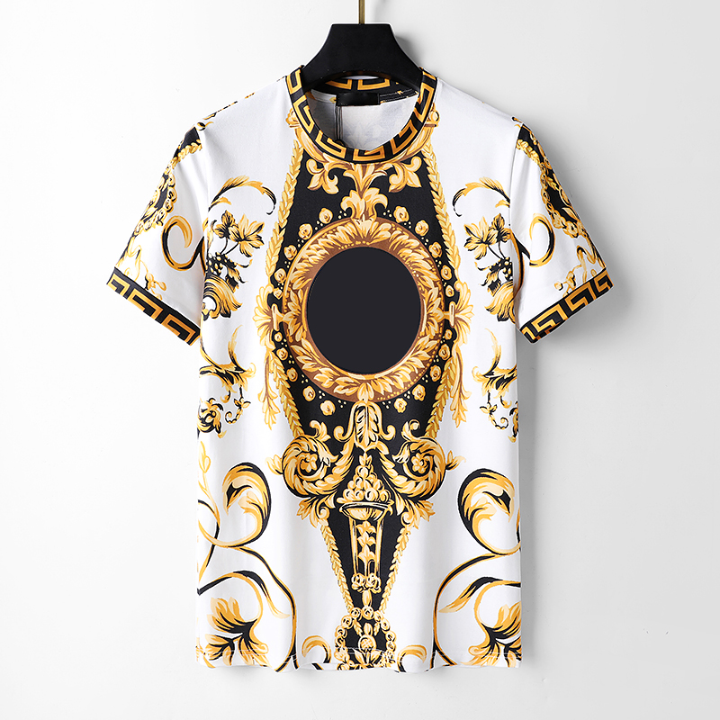 

23 Designers Men's T-shirts Same clause Fashion Short sleeve A portrait Shirt Tops Tees Apparel rockstar Clothing tide Streets Image printing ladies top vercace M-3XL