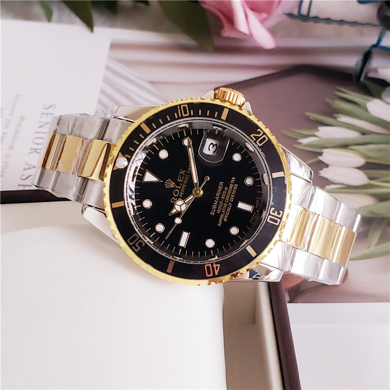 

2023 Brand Rolex New Famous Top Watches Luxury Mechanical automation Mens Womens Watch Steel Band Men Sports Watch Women Gift NO Box J02, 20