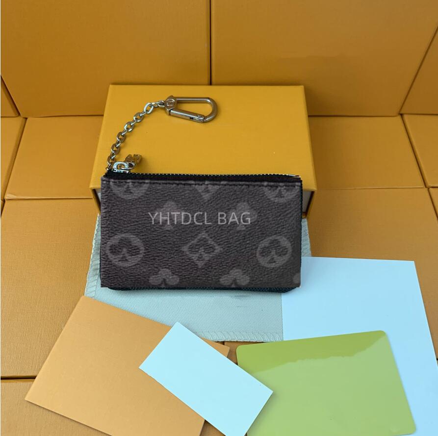 

2023 High Quality Leather Coin Purse Luxurious Design Portable KEY pochette Wallet Classic vutton Women Chain Bag with Dust Bag and box, With box
