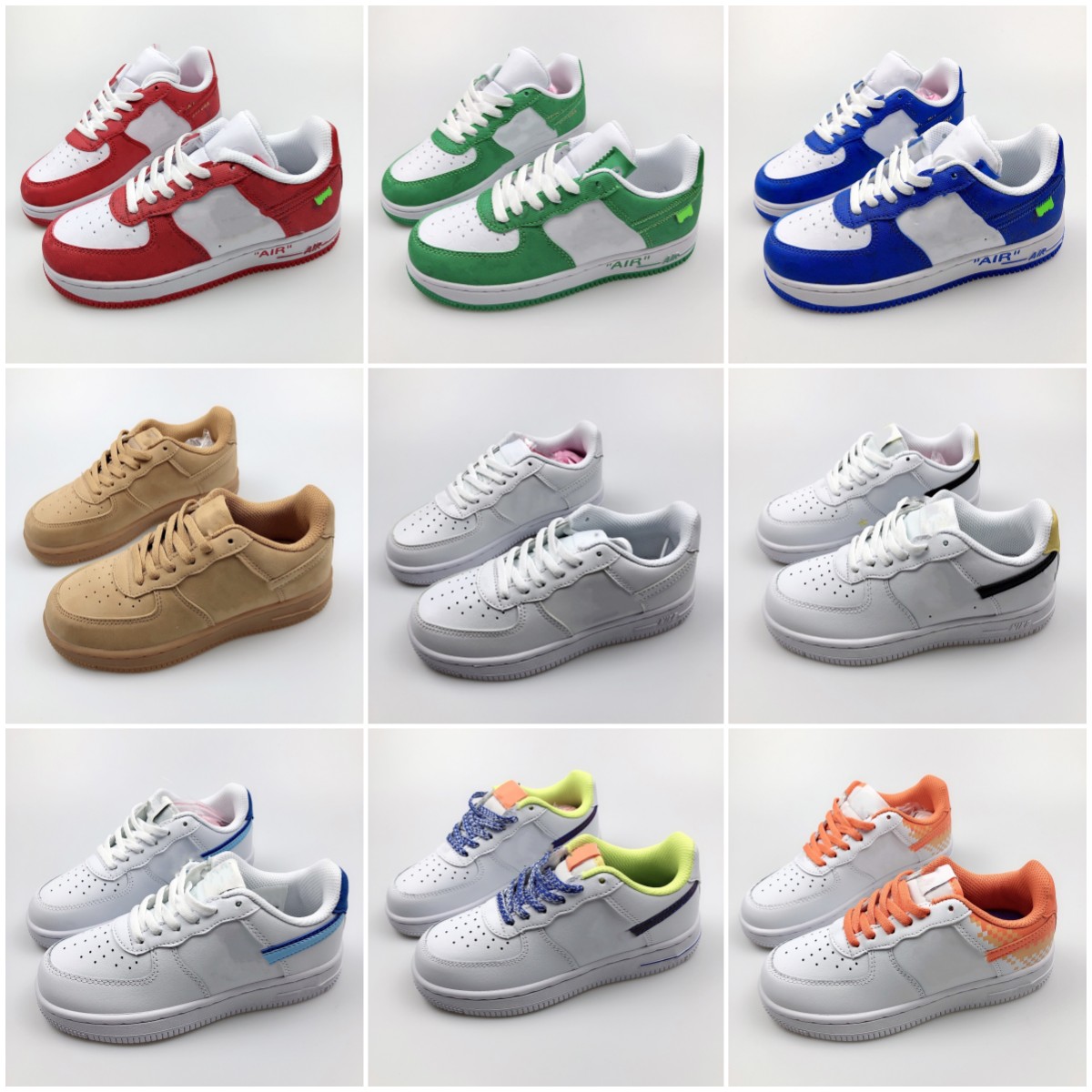 

Jointly Signed Airforces 1 kids Running Shoes Children sneaker Casual shoes Boy Girl Sports Shoe Low Cut White Outdoor Trainers Sneakers size24-35, Black
