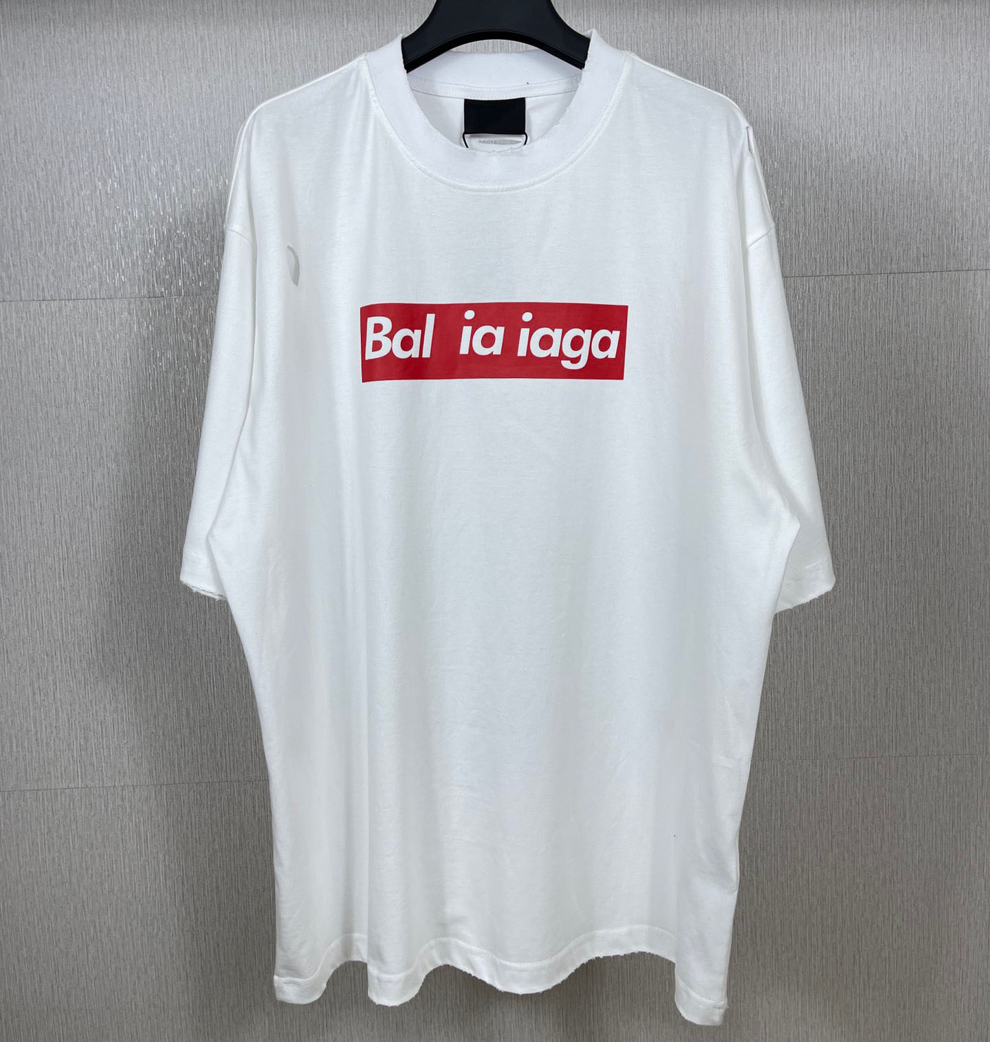 

Men's Plus Tees & Polos Round T-shirt plus size neck embroidered and printed polar style summer wear with street pure cotton 45ER755, White