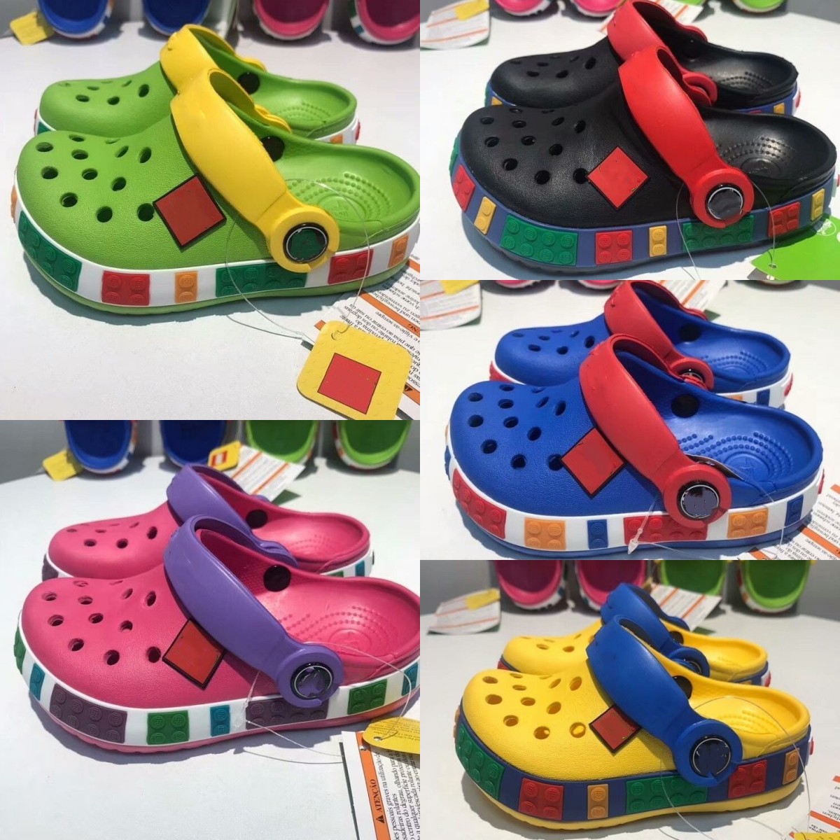 

Kids Sandals Designer Toddlers croc Hole Slippers Clog Boys Girls Beach Shoes Casual Summer Youth Children Slides Buckle croos classic Home Garden Bla P8NW#