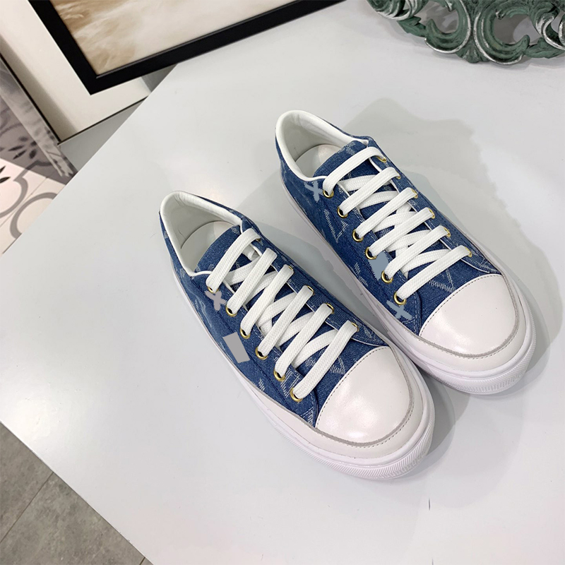 

Luxury Sneakers 2023 Men Designer Sneaker Casual Shoes Women Fashion Patchwork Loafers Trainers, Blue