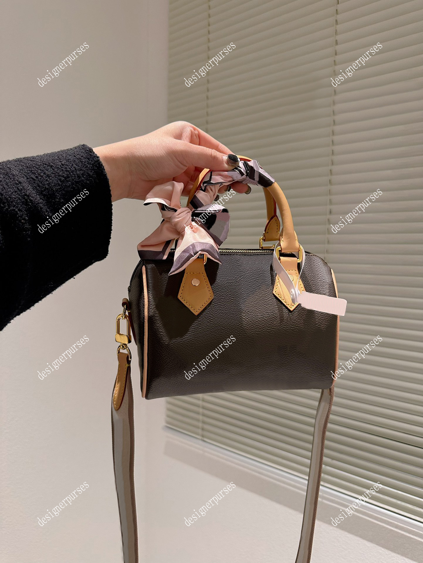 

TZ Designer Bag Fashion Speedy 20 nano Pillow BagClassic Brown Flower City Keepall Handbag Retiro Handbag Women Shoulder Crossbody Bag Top Handle Mini Tote Bag 20CM