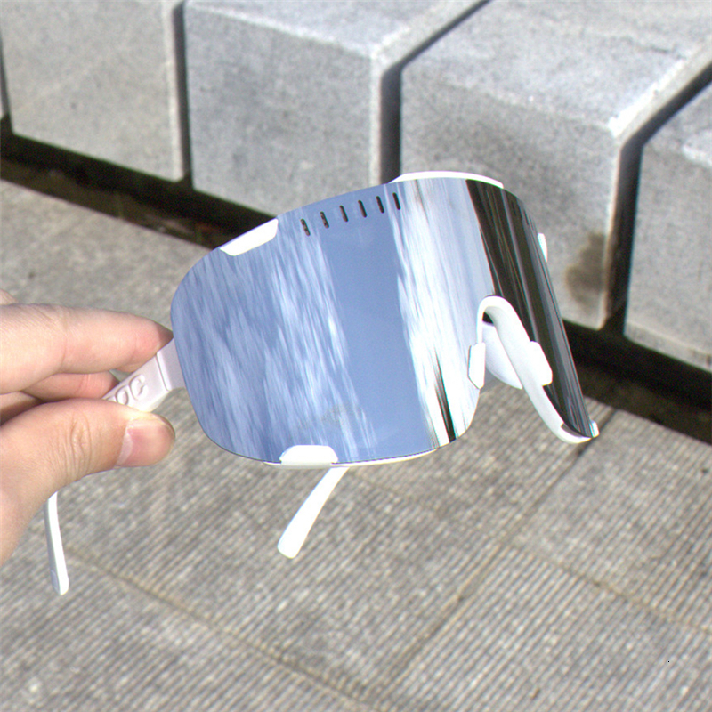 

Outdoor Eyewear POC Original DEVOUR Polarized 4 lens Cycling Sunglasses Men women Sport Mountain Bike bicycle Glasses MTB Gafas Ciclismo 230324