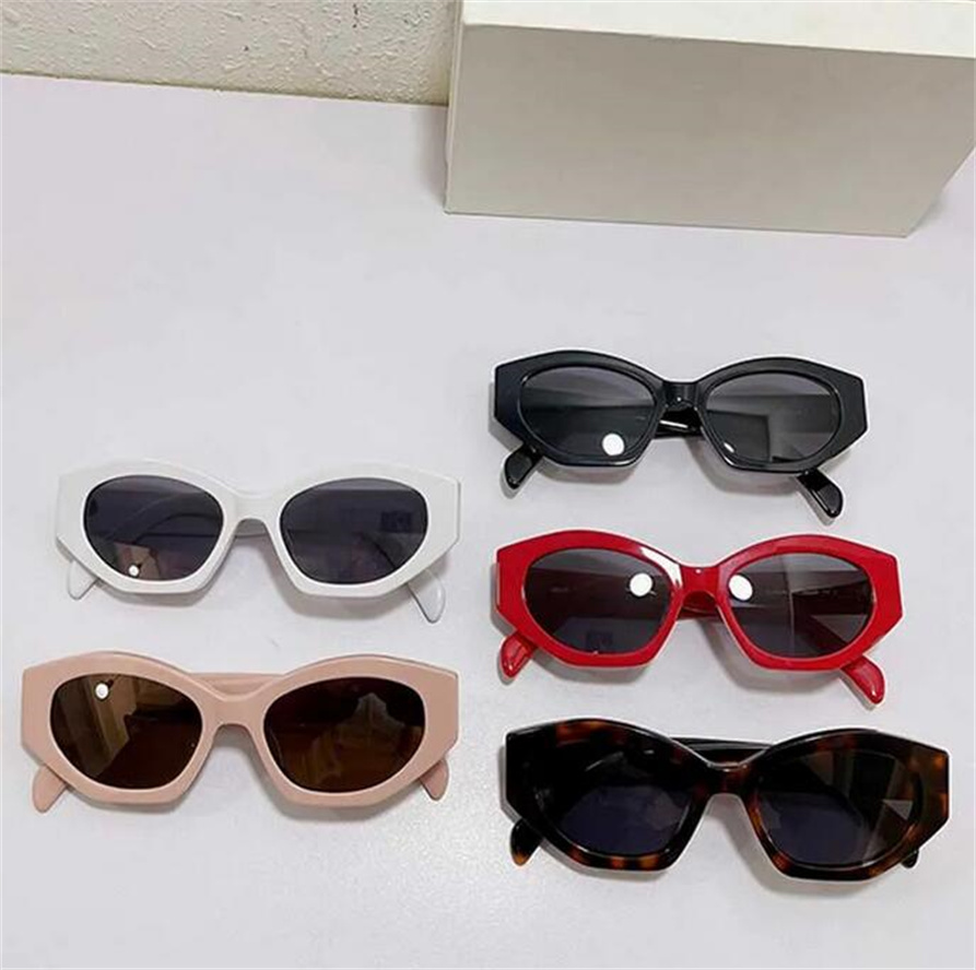 

Acetate Cool Sunglasses Havana classic TRIOMPHE 08 Designer geometric frame 4S238 female Fashion vintage suitable for shopping party sunglasses