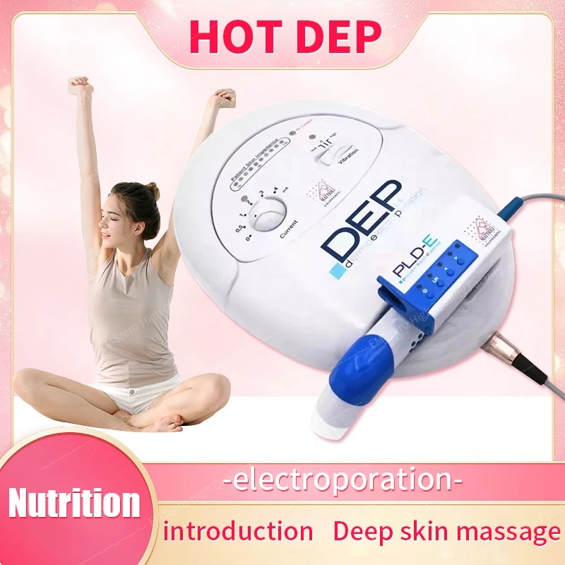 

Other Beauty Equipment 2023 Radio frequency massage Needleless Water Skin Electroporation DEP Beauty Machine For Salon