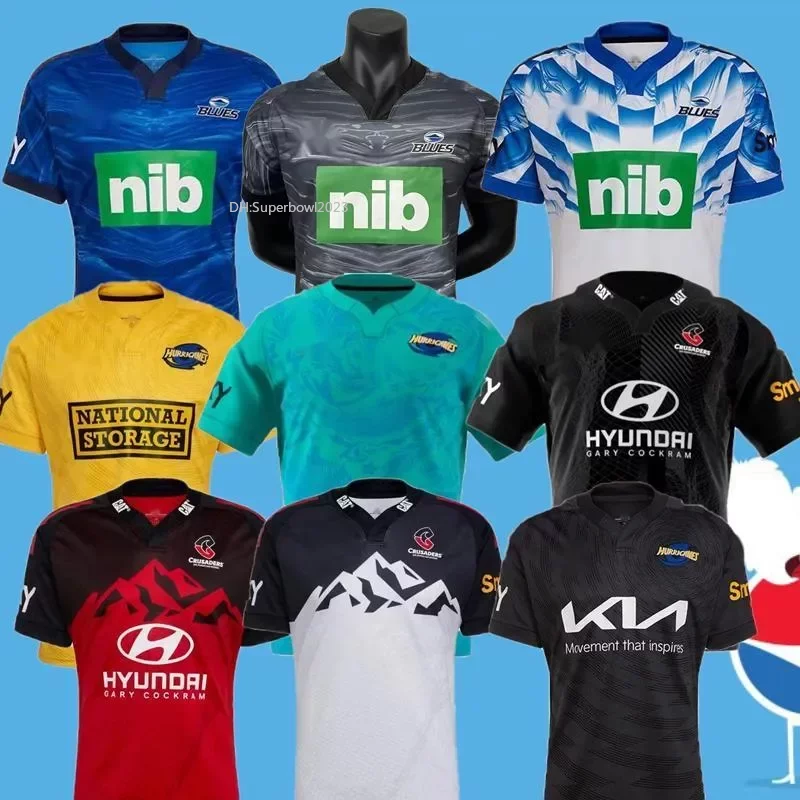 

2022 2023 NEW Hurricane Highlander Blues crusader RUGBY JERSEYS ZEALAND 22 23 Mens Super Moana Jersey top quality home Game away Australia Custom Women, Rugby jersey13