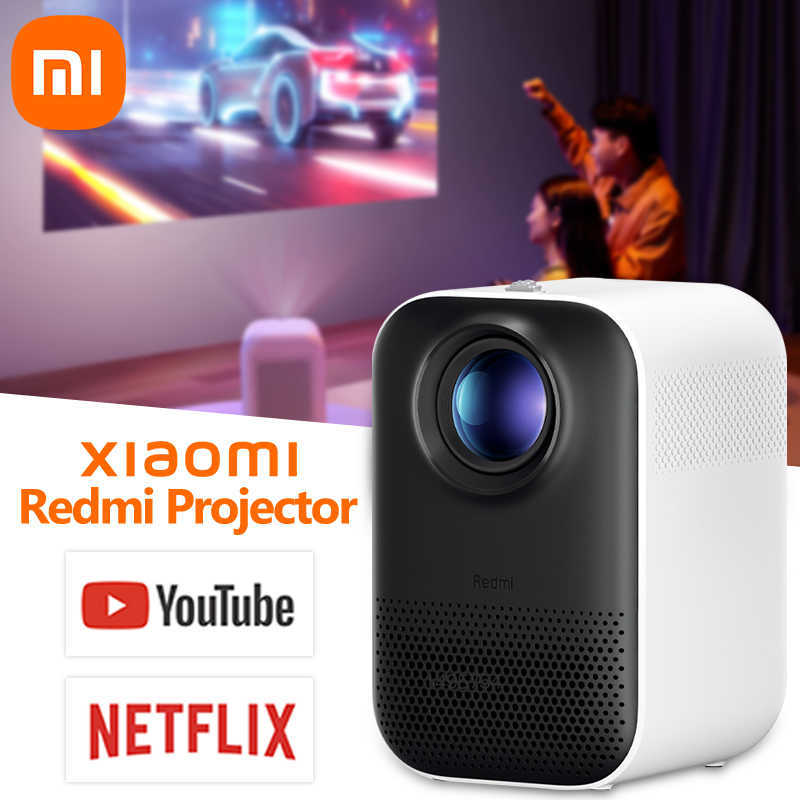 

Projectors Redmi Projector Can Use Youtube Nexflix Android 11 Bluetooth 24G 5G 150ANSI 1080P Mini Portable Home Theater Updated ROM Z0323
