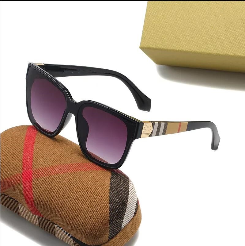 

2023 Luxury designer Sunglasses Europe and the United States trend new eyeglass fashion dazzle color mirror letter sunglass retro mens and