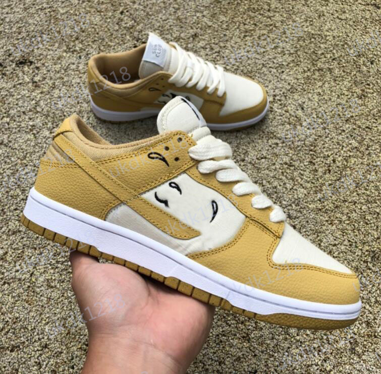 

Running Skate Shoes low DK SB Retro SE Next Nature Sun Club Outdoor Skateboarding Shoes Trainers Sneakers DV1681-100, Yellow