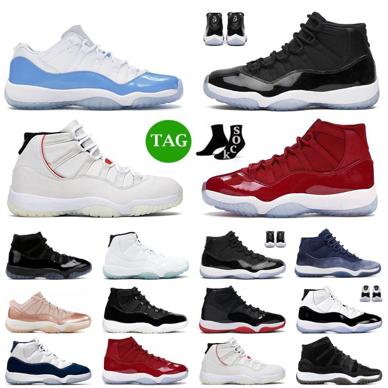 

2023 Mens Basketball Shoes 11 11s Sneakers Closing Ceremony Gamma Blue Pure Violet withe bred Navy Gum women Sports Trainers size 36-47, #23