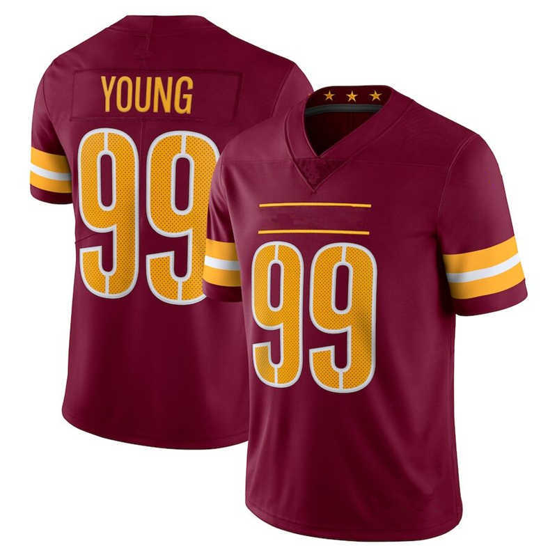 

Chase Young Terry McLaurin Custom Football Jerseys Antonio Gibson Sean Taylor Jamin Davis Curtis Samuel Montez Sweat Chase Young Jonathan Allen Sam Howell, Brown