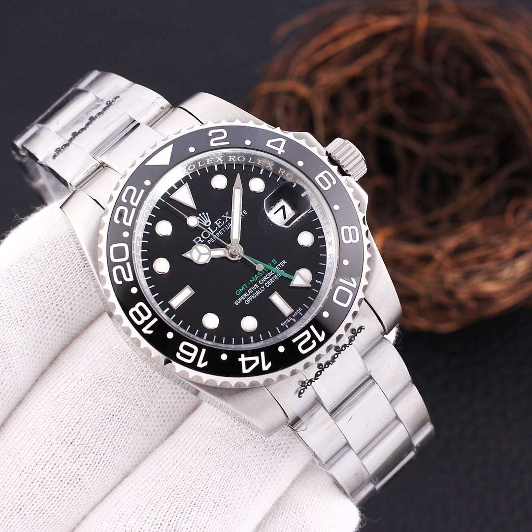 

Rolex Luxury Brand AAA Top High Quality Men Women Watch Watches Automatic Mechanical Sapphire Glass With Green Box P02, 15