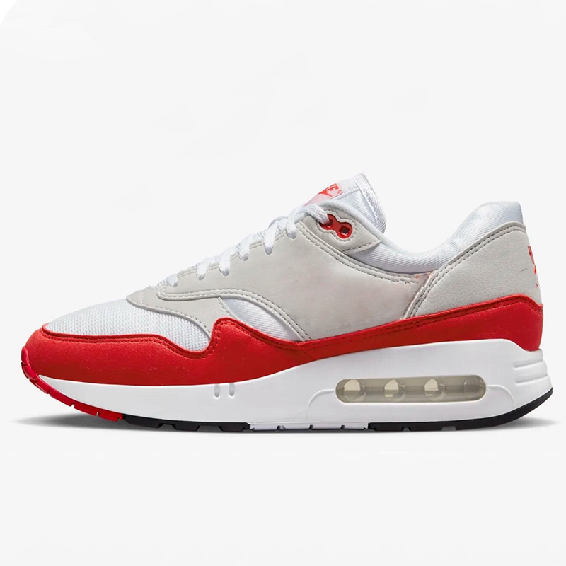 

Women Men Running shoes AiMax 1 '86 Original Big Bubble White Red DQ3989-100 featured a noticeably bigger window Trainer Sneakers size 36-45