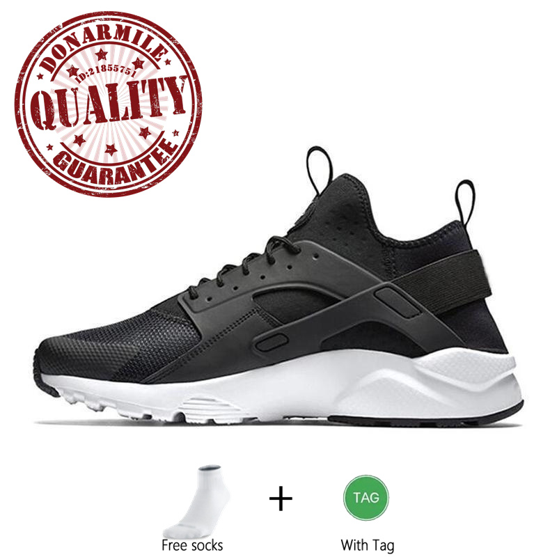 

New huarache running shoes 4.0 1.0 men women shoes Triple White Black Red Grey Huaraches Mens Trainers Sports Sneakers 36-45, Hls04
