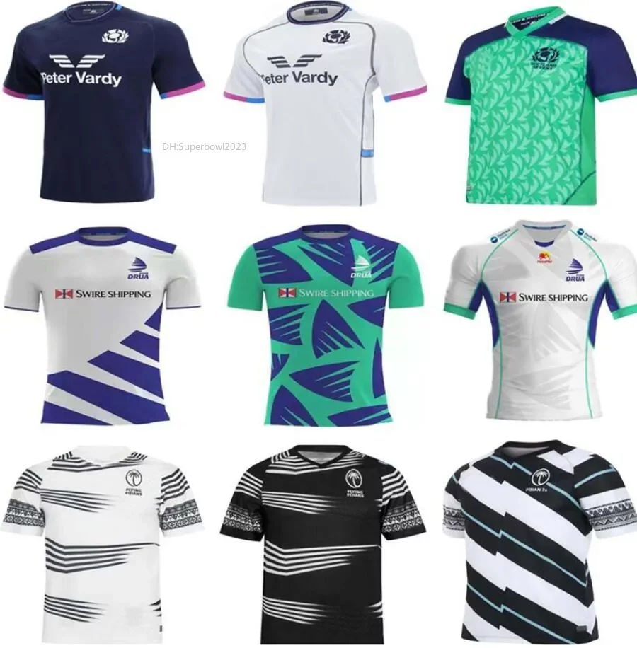 

2022 Scotland RUGBY JERSEY FIJI DRUA shirt FLYING FIJIANS fiji 7s TRAINING JERSEYS SHORTS Men, Orange