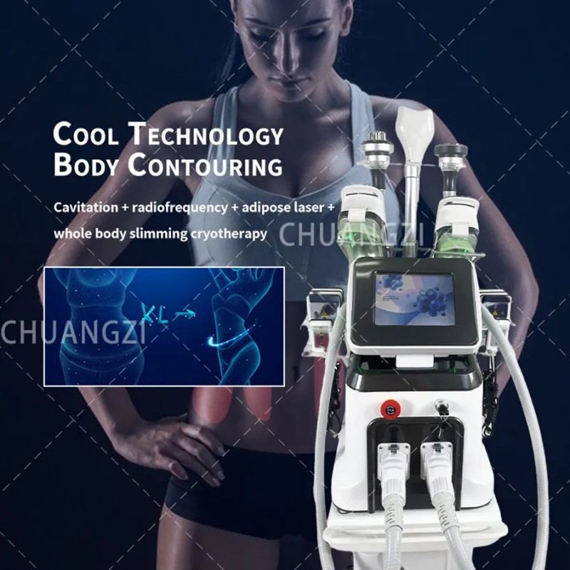 

2023 360 Cryo Fat Freezing Double Chin and Body Slimming Device 40K Cavitation Vacuum RF Machine Ultrasonic Liposuction Cavitation Slim Equipment