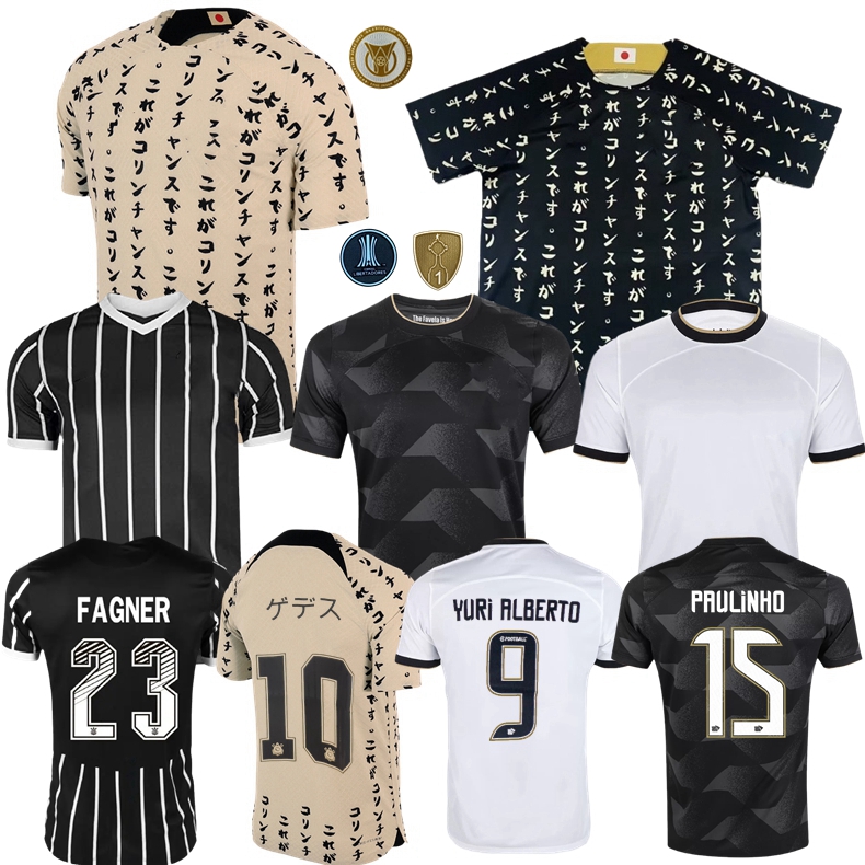 

2022 2023 Corinthian Soccer Jerseys home Away Yuri Alberto PAULINHO 20 21 22 23 camisetas de footb Gustavo special Guedes Club football shirt Third Japan 10 Years, Third japan 10 years jersey