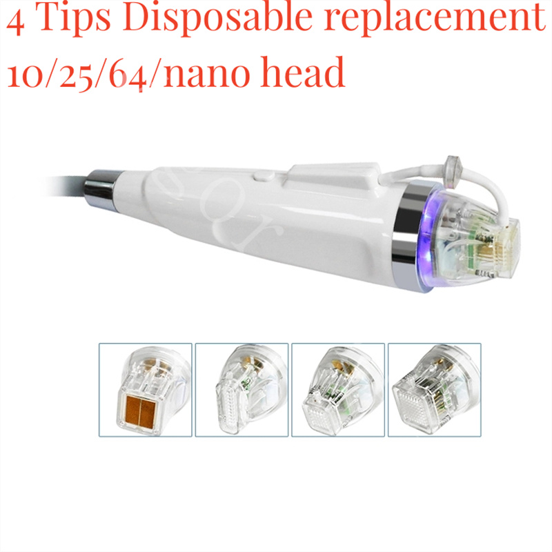 

Other Skin Care Tools 4 tips Disposable replacement 10/25/64/nano head gold cartridge fractional RF microneedle microneedling microneedle machine cartridges, As link